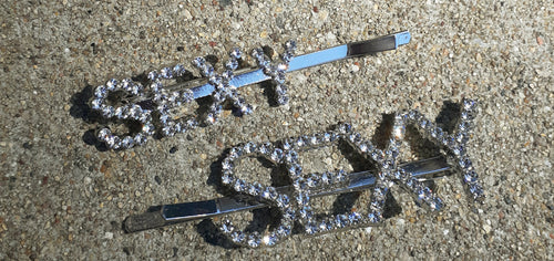 Rhinestone Statement Hair Clips Kargo Fresh