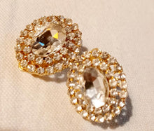 Load image into Gallery viewer, Rhinestone Stud Clip On Earrings Kargo Fresh
