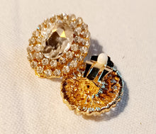Load image into Gallery viewer, Rhinestone Stud Clip On Earrings Kargo Fresh
