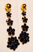 Load image into Gallery viewer, Rhinestone cluster clip on earrings Kargo Fresh
