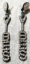 Load image into Gallery viewer, Rhinestone statement VIBES Earrings Kargo Fresh
