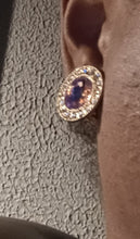 Load image into Gallery viewer, Rhinestone stud cluster clip on earrings Kargo Fresh
