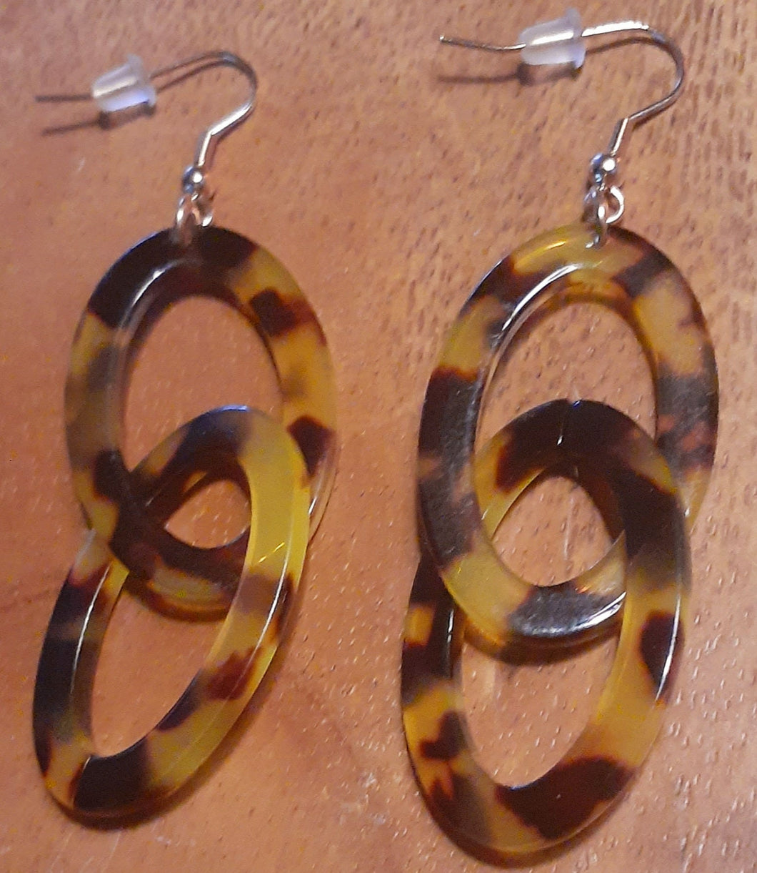 Ring Tortoise Acrylic Earrings Kargo Fresh