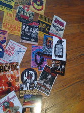 Load image into Gallery viewer, Rock concert mini poster set of 45 Kargo Fresh
