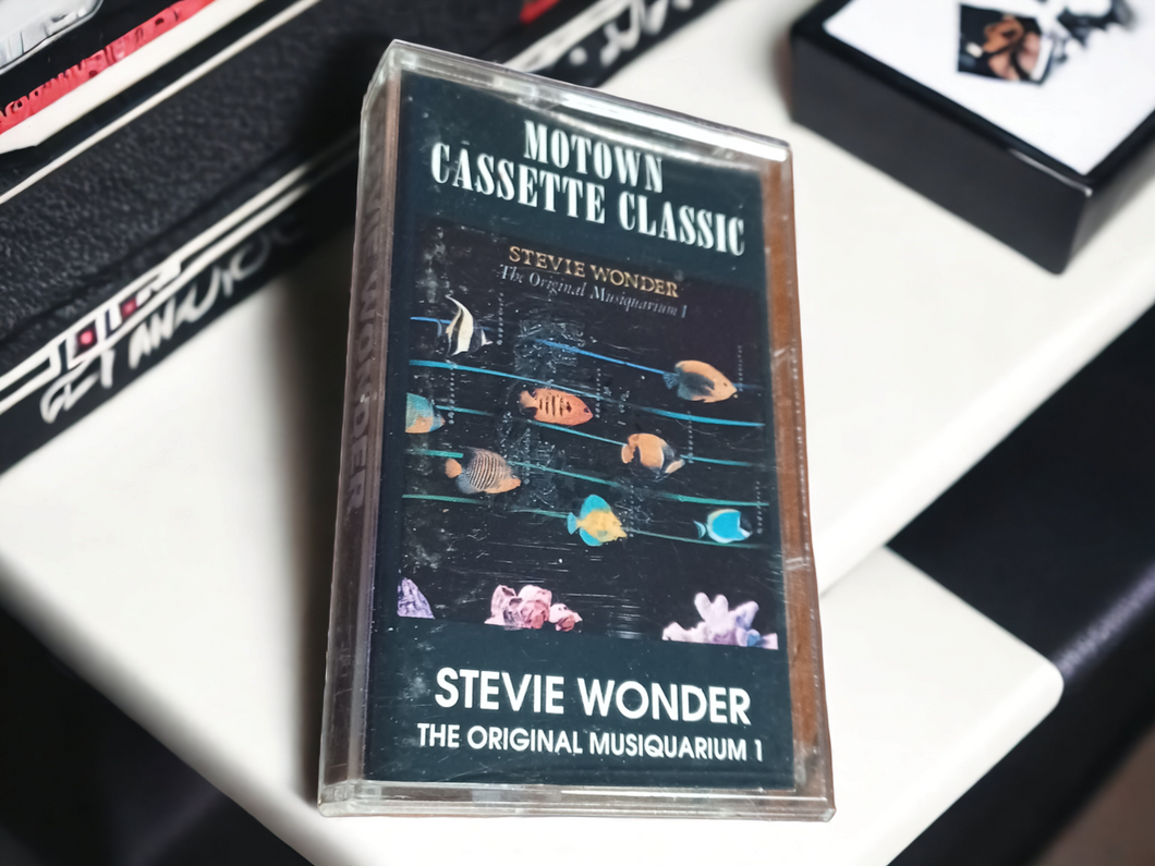 STEVIE WONDER- THE ORIGINAL MUSIQUARIUM 1 Vintage Cassette Kargo Fresh