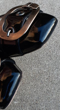 Load image into Gallery viewer, Salvatore Ferragamo Black Leather Slingbacks  Size 6.5 C Kargo Fresh
