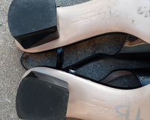 Load image into Gallery viewer, Salvatore Ferragamo Black Leather Slingbacks  Size 6.5 C Kargo Fresh
