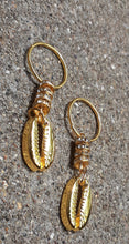 Load image into Gallery viewer, Set of 2 Cowrie Shell Braid/Loc Charms Kargo Fresh
