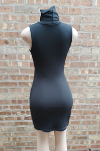 Sexy Black Body Con Mini Dress Kargo Fresh