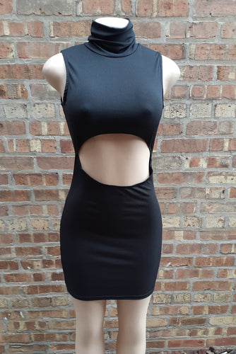 Sexy Black Body Con Mini Dress Kargo Fresh