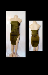 Sexy bodycon Tube Dress New L Kargo Fresh