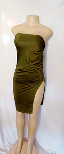 Sexy bodycon Tube Dress New L Kargo Fresh