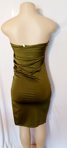 Sexy bodycon Tube Dress New L Kargo Fresh