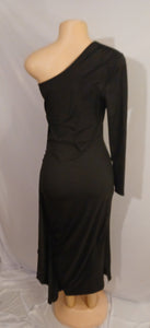 Sexy one arm black evening dress M Kargo Fresh