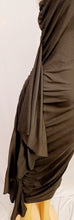 Load image into Gallery viewer, Sexy one shoulder ruffle side maxi dress Medium Kargo Fresh
