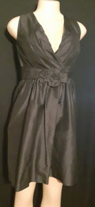 Silk Shantung Midi Cocktail Dress Size 6 Kargo Fresh