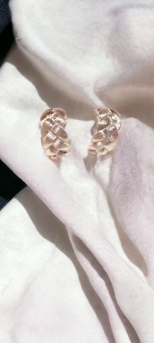 Silver Metal Huggie Hoop Clip On Earrings Kargo Fresh