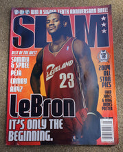 Load image into Gallery viewer, Slam Magazine ; May 2004 The Lebron Rookie Issue Kargo Fresh
