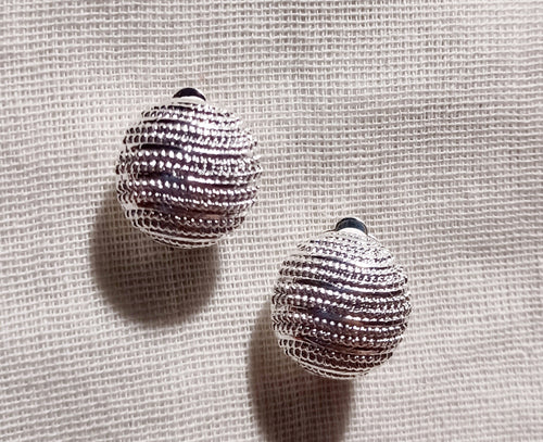Small Half Ball Clip On Earrings Kargo Fresh