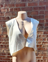Load image into Gallery viewer, Solace London Satin Crop Top Rare Size 6 Kargo Fresh
