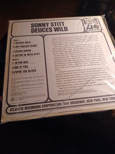 Sonny Stitt-Deuces Wild LP 1st Pressing Stereo Jazz Vinyl 1967 Kargo Fresh