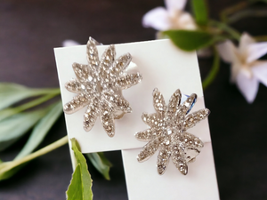 Starburst Stud Clip On Earrings Kargo Fresh