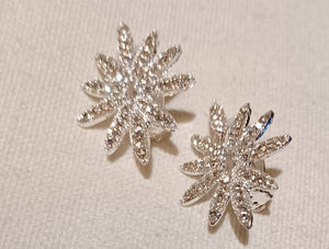 Starburst Stud Clip On Earrings Kargo Fresh
