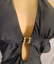 Load image into Gallery viewer, Strappy black Swimsuit L Kargo Fresh
