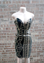 Load image into Gallery viewer, Stretch Sequin Cocktail Dress Extra Small Kargo Fresh
