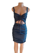 Load image into Gallery viewer, Stretch denim mini dress new S Kargo Fresh
