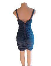 Load image into Gallery viewer, Stretch denim mini dress new S Kargo Fresh
