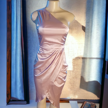 Load image into Gallery viewer, Stretch satin cocktail dress XS Kargo Fresh
