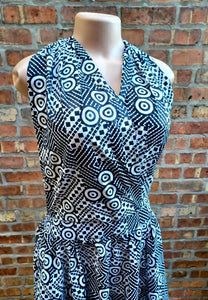 Stunning african print wide leg infinity jumpsuit Kargo Fresh