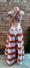 Load image into Gallery viewer, Stunning african print wide leg infinity jumpsuit Kargo Fresh
