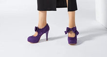 Load image into Gallery viewer, Suede high heel mary janes 12 new Kargo Fresh
