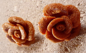 Sugar Rose Acrylic Earrings Kargo Fresh