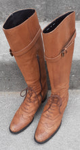 Load image into Gallery viewer, Super Rare Made In Japan Oxford Riding Boots Cucco Di Maru size 6 Kargo Fresh
