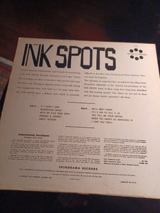 The Ink Spots At Las Vegas 1962 LP If I Didn't Care Whispering Grass Mono Kargo Fresh