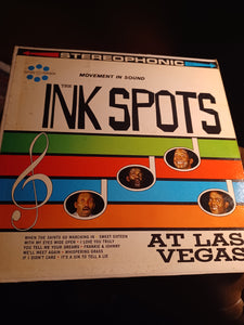 The Ink Spots At Las Vegas 1962 LP If I Didn't Care Whispering Grass Mono Kargo Fresh