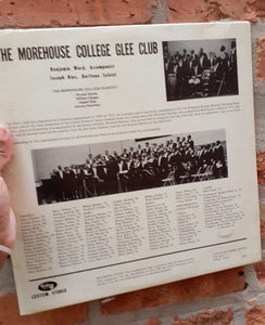 The Morehouse College Glee Club- 33 RPM Lp 1968 RARE Kargo Fresh
