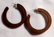 Load image into Gallery viewer, The Perfect Wooden Hoop Earrings Kargo Fresh
