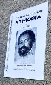 The Real Facts About Ethiopia ; J.A. Rogers Kargo Fresh
