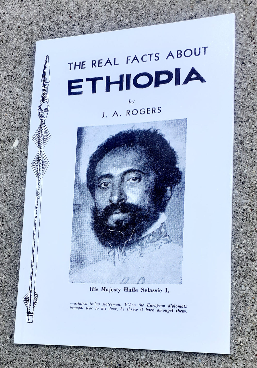The Real Facts About Ethiopia ; J.A. Rogers Kargo Fresh