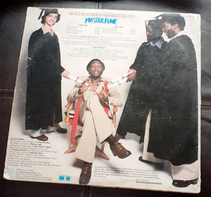 The Watsonian Institute- Master Funk  33 RPM Lp 1978 original pressing Kargo Fresh