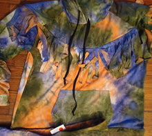 Load image into Gallery viewer, Tie dye fringe jogging suit new 4xl Kargo Fresh
