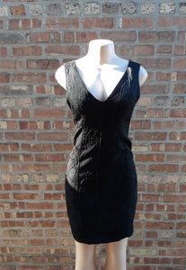 Tracy Reese  Black Knit Midi Dress and blazer  Size 4 Kargo Fresh