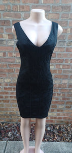 Tracy Reese  Black Knit Midi Dress and blazer  Size 4 Kargo Fresh