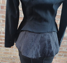 Load image into Gallery viewer, Tracy Reese  Black Knit Midi Dress and blazer  Size 4 Kargo Fresh
