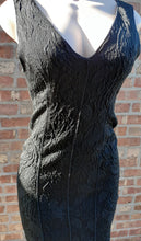 Load image into Gallery viewer, Tracy Reese  Black Knit Midi Dress and blazer  Size 4 Kargo Fresh
