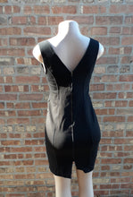 Load image into Gallery viewer, Tracy Reese  Black Knit Midi Dress and blazer  Size 4 Kargo Fresh
